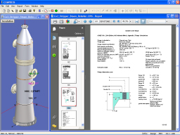 Appendix 2 flange report for a carbon dioxide stripper (steam re-boiler) shell and tube  heat exchanger.