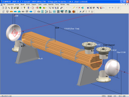 Heat exchanger modeled in COMPRESS