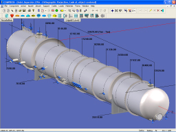 Inlet separator modeled in COMPRESS