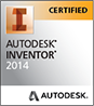 Autodesk Inventor certified logo