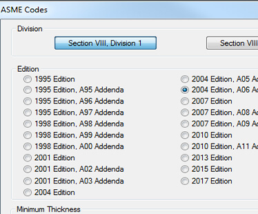 multiple asme codes