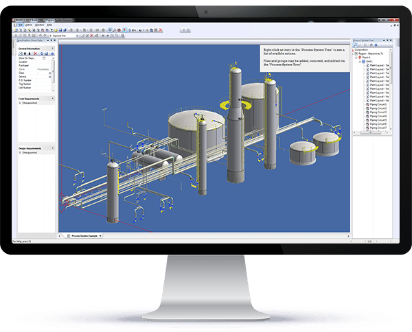 INSPECT Features API 579-1 Fitness-For-Service (FFS), 3D Plant Modeling, Pressure Vessel Re-rating and Inspection Data Management (IDMS)