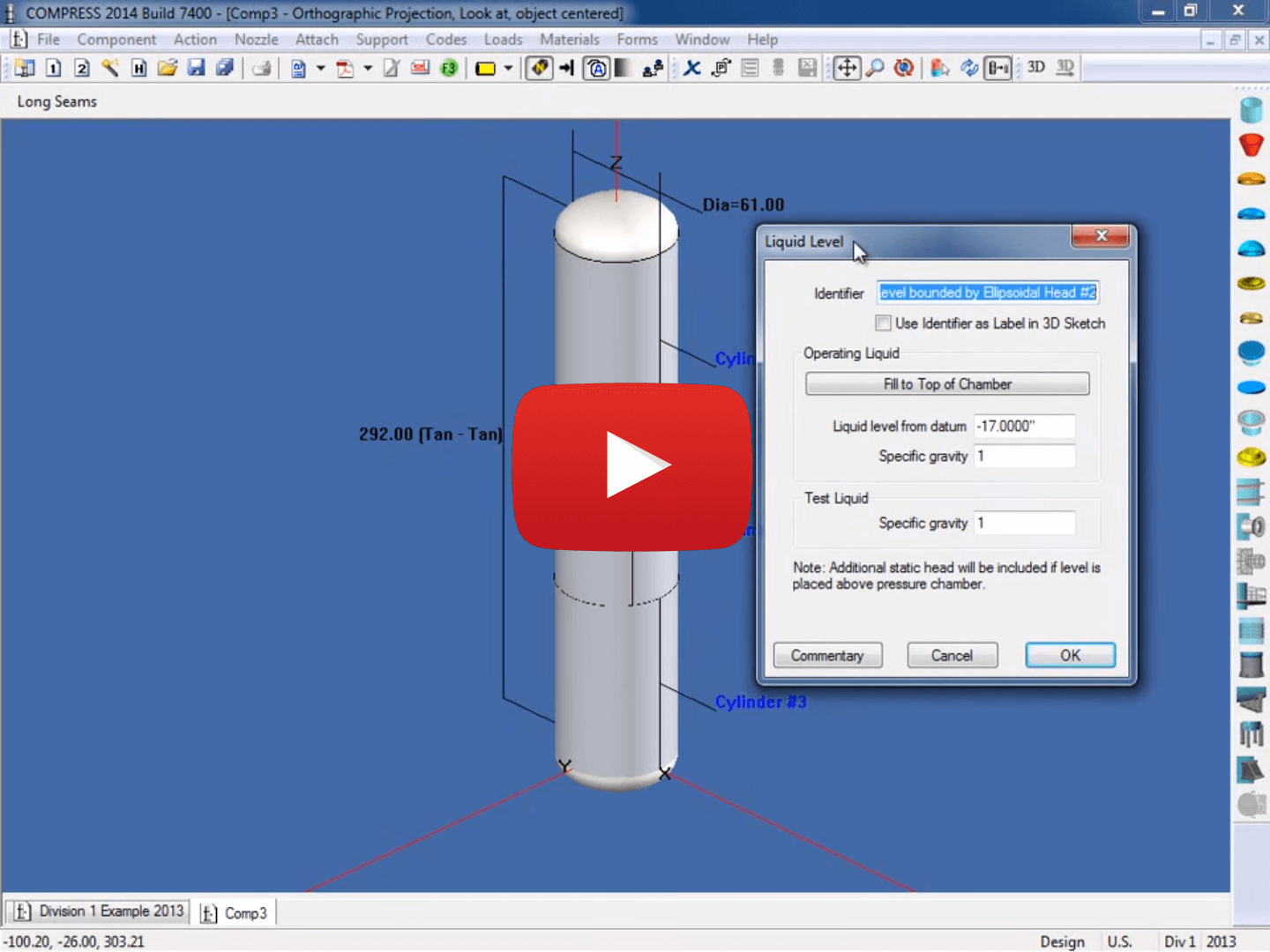 Pressure Vessel Tutorial