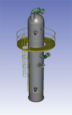 Pressure Vessel Solid Model in COMPRESS Pressure Vessel Solid Model in COMPRESS