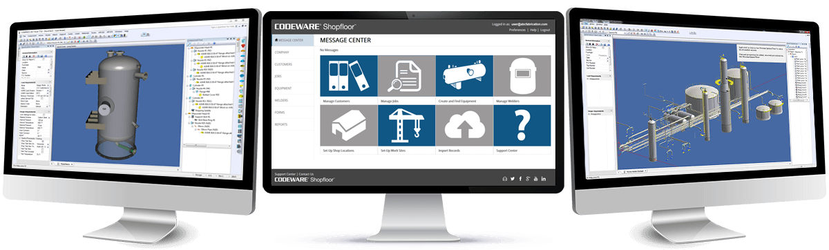 Codeware's ASME VIII, ASME IX and API 579/ASME FFS-1 Software Suite: COMPRESS, Shopfloor and INSPECT