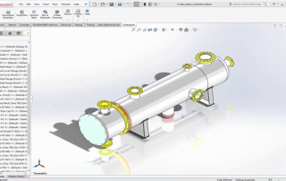 Heat Exchanger SOLIDWORKS Integration with Codeware Interface