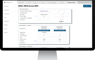 Shopfloor WPQ Forms WPS