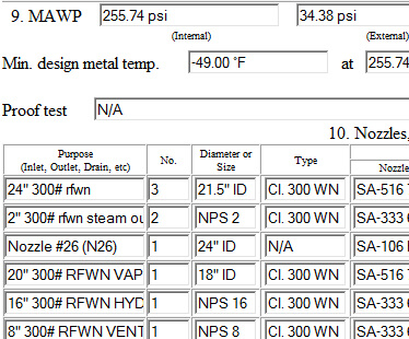 settlement measurements api 653 excel