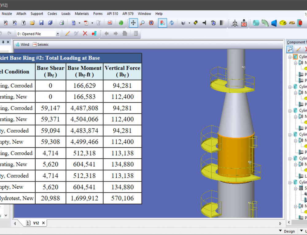 Check Nozzle Loads With WRC 537, WRC 107 Codeware