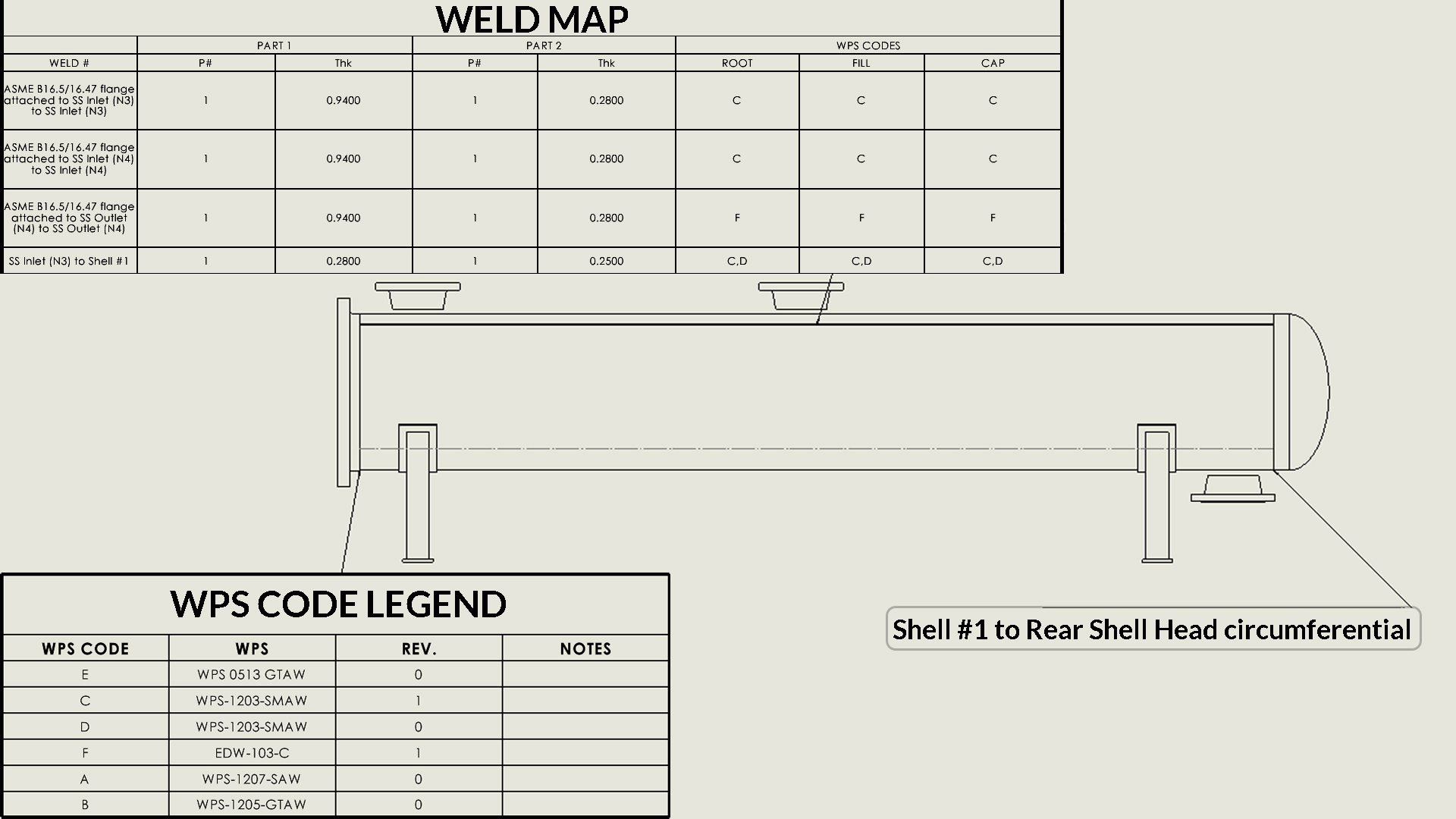 WPS Applicability Checks and Weld Map Drawings in Shopfloor - Codeware