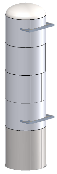 Shipping (aka Transportation) Saddles on Vertical Pressure Vessels Can be Designed by COMPRESS Shipping (aka Transportation) Saddles on Vertical Pressure Vessels Can be Designed by COMPRESS