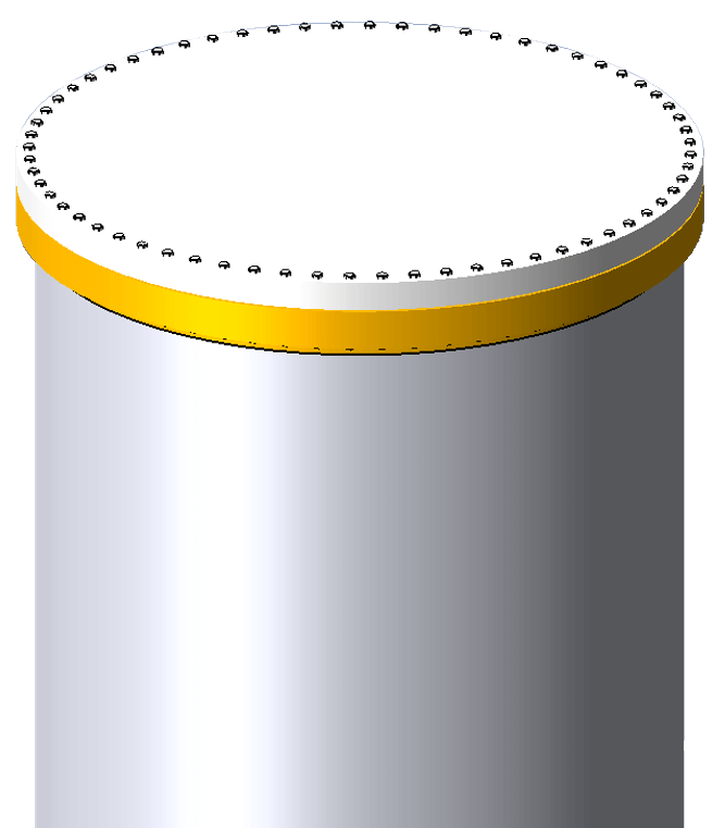 UG-34 Bolted Covers in COMPRESS automatically share flange design details with the attached flange