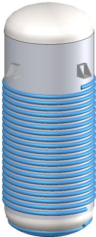 An Appendix 9 Half Pipe Jacketed Vessel in COMPRESS