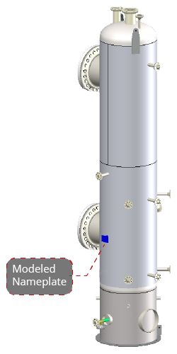 Pressure Vessel and Heat Exchanger Nameplate Design in COMPRESS