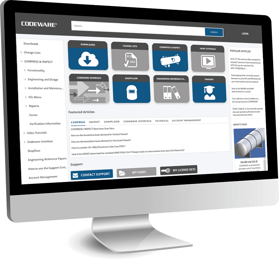 Codeware Support Center Codeware Support Center