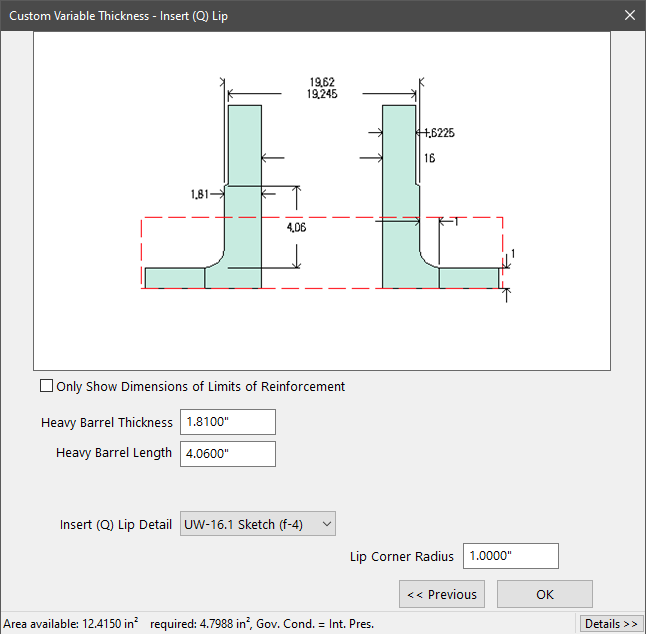 Custom Variable Thickness Nozzle – Insert (Q-Lip) Custom Variable Thickness Nozzle - Insert (Q-Lip)