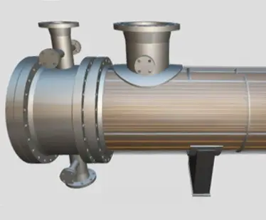 Heat Exchanger designed in COMPRESS