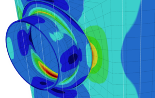 Nozzle Finite Element Analysis (FEA) in COMPRESS