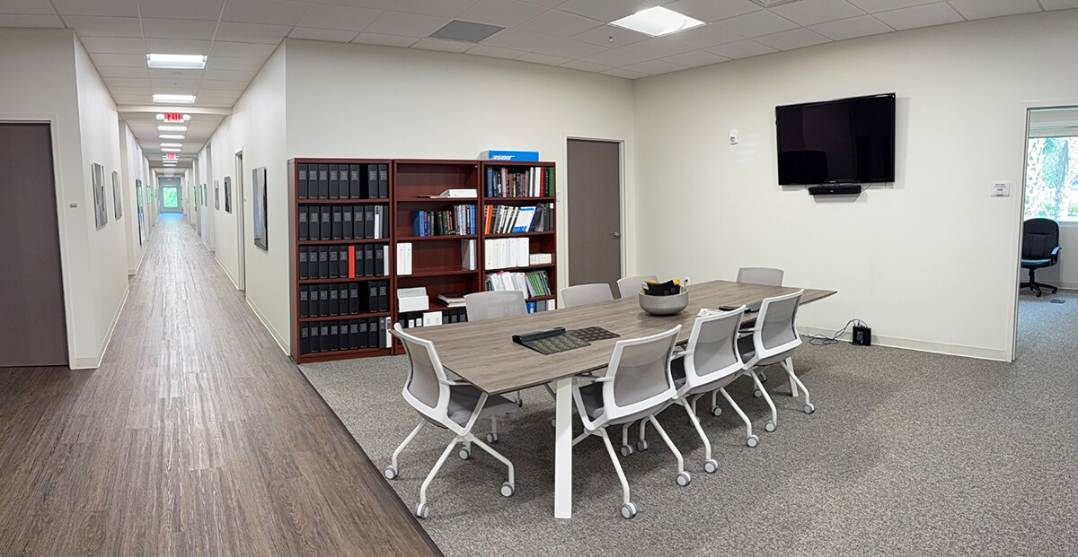 One of several collaboration areas.